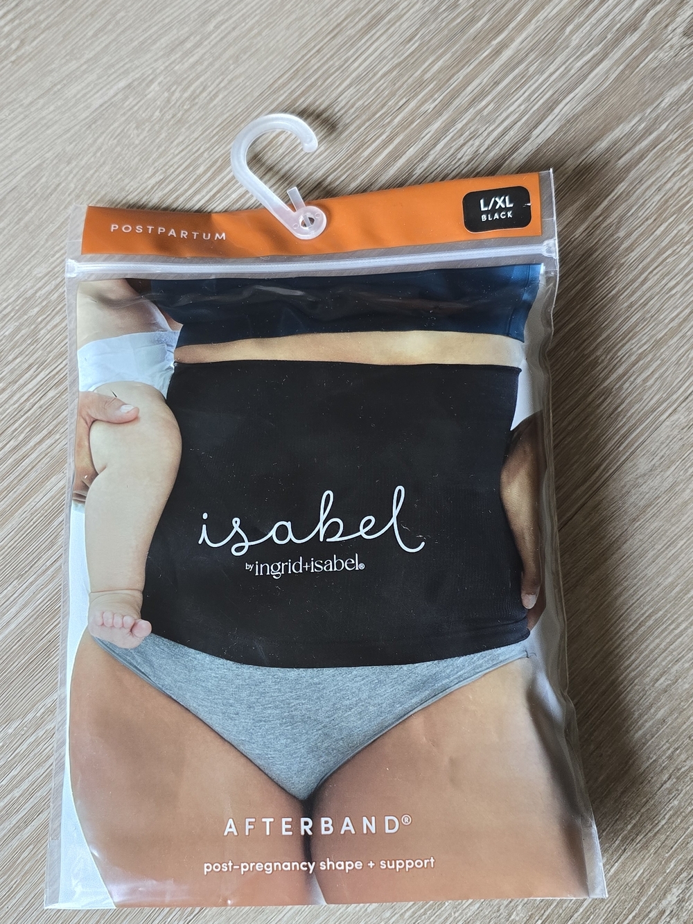 Isabel Postpartum Afterband Support Waist Band - Black